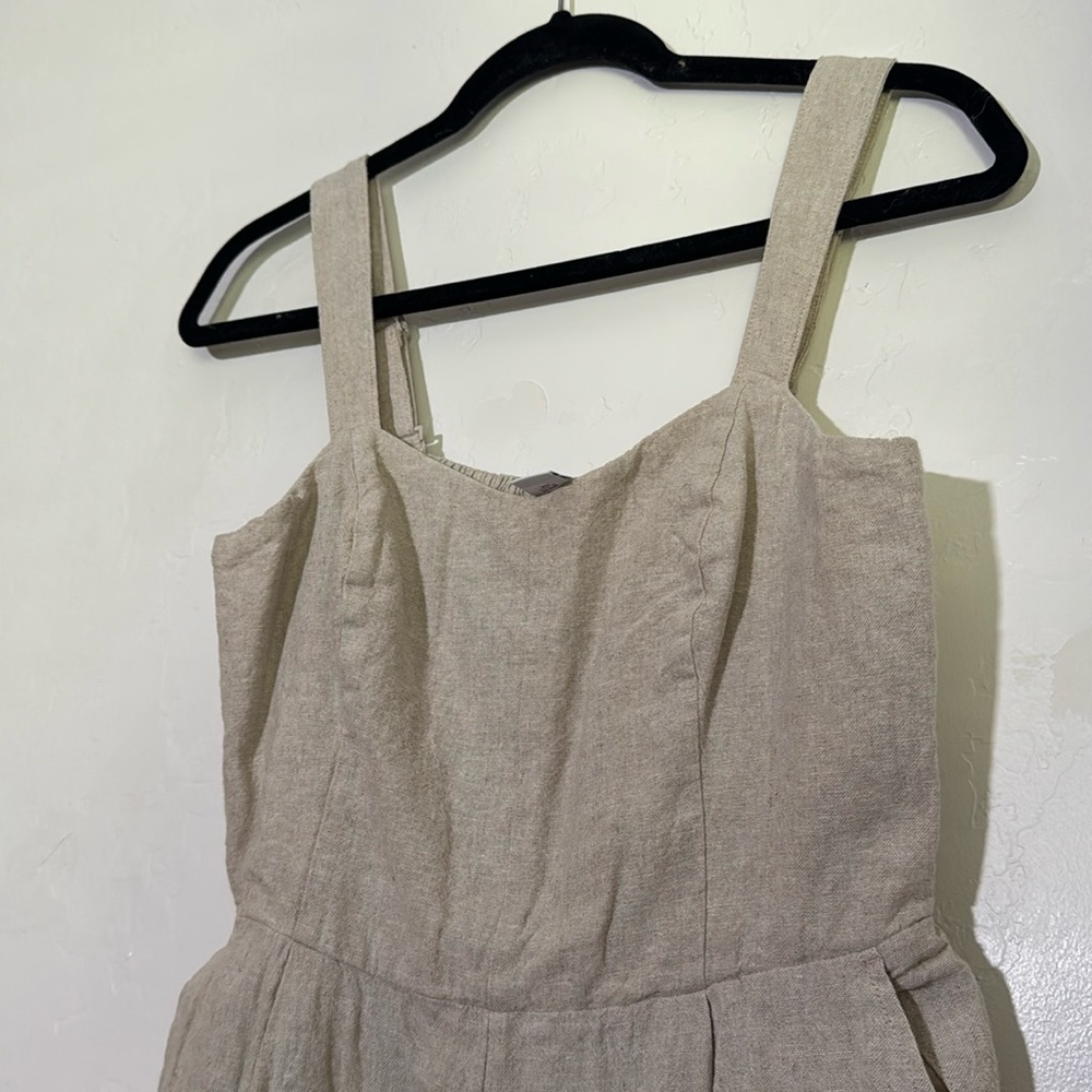 Old Navy Cream Strapless Dress - Picture 3 of 4